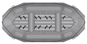 Raft Pulsar 380 N - použitý z půjčovny