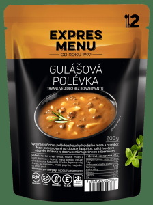 Gulášová polévka - 2 porce