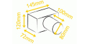 Vodotěsné pouzdro  Camera SLR - 455